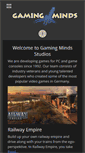 Mobile Screenshot of gamingmindsstudios.com